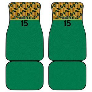 South Africa Soccer Custom Car Mats Bafana Bafana