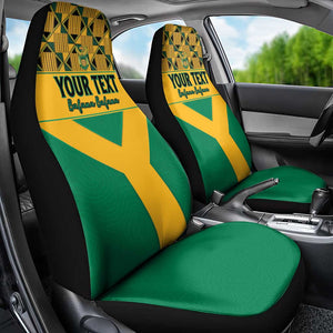 South Africa Soccer Custom Car Seat Cover Bafana Bafana