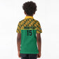 South Africa Soccer Custom Kid Polo Shirt Bafana Bafana
