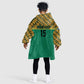 South Africa Soccer Custom Kid Wearable Blanket Hoodie Bafana Bafana