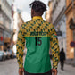 South Africa Soccer Custom Long Sleeve Button Shirt Bafana Bafana