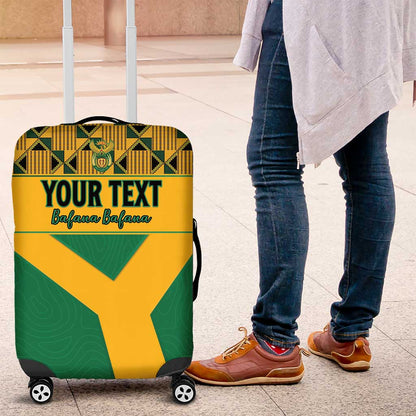 South Africa Soccer Custom Luggage Cover Bafana Bafana