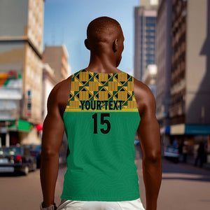 South Africa Soccer Custom Men Tank Top Bafana Bafana