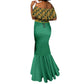 South Africa Soccer Custom Mermaid Dress Bafana Bafana