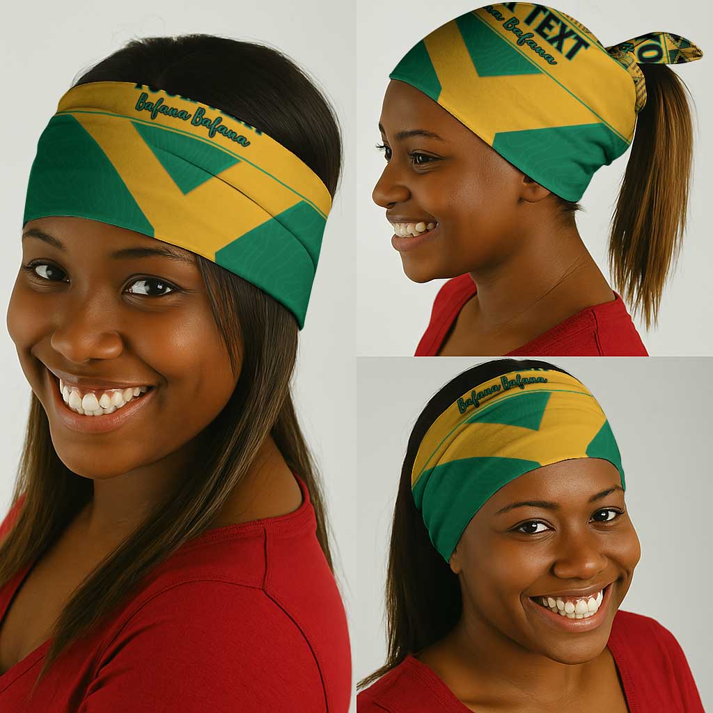 South Africa Soccer Custom Neck Gaiter Bafana Bafana LT15