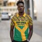South Africa Soccer Custom Polo Shirt Bafana Bafana