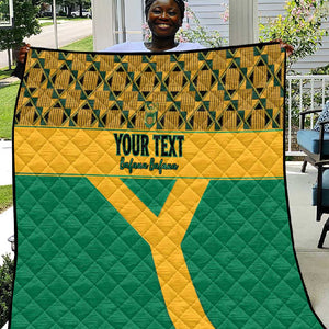 South Africa Soccer Custom Quilt Bafana Bafana