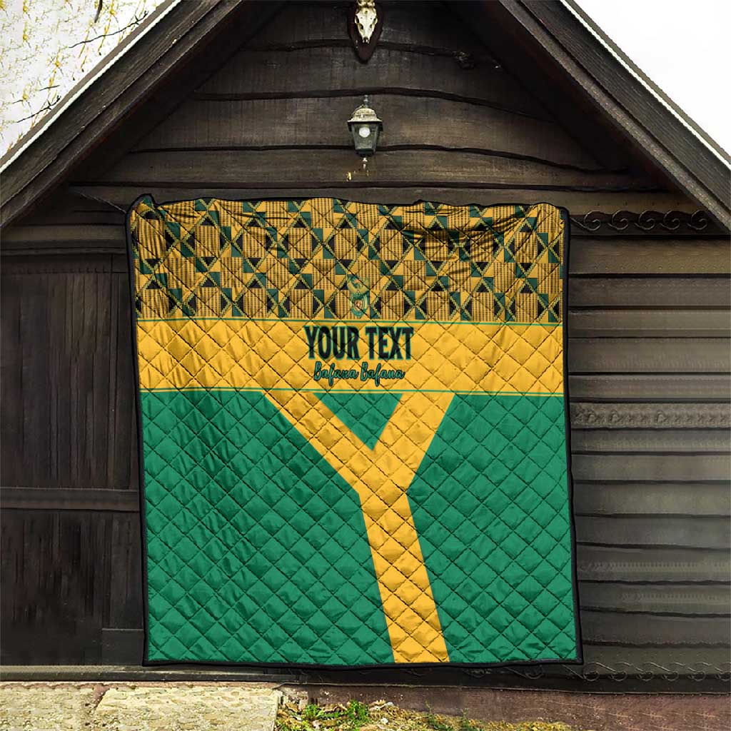 South Africa Soccer Custom Quilt Bafana Bafana