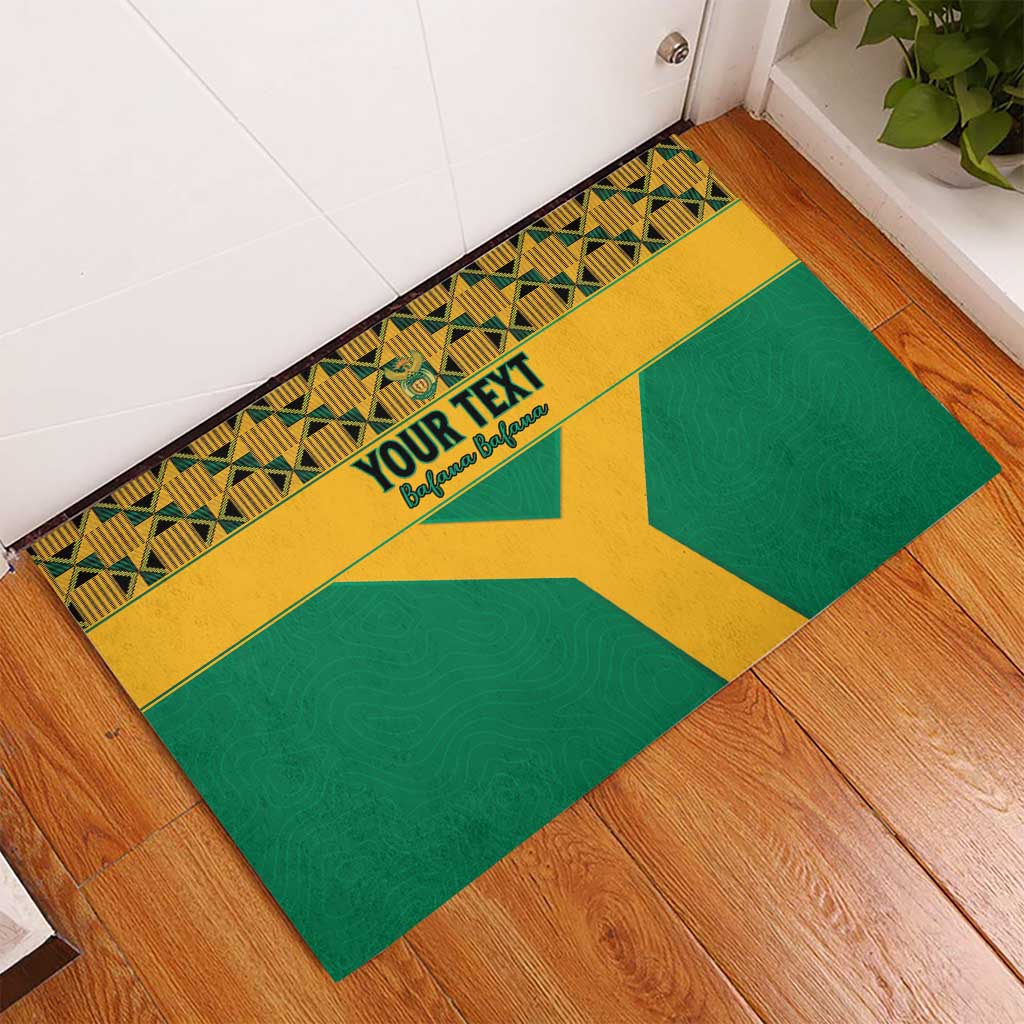 South Africa Soccer Custom Rubber Doormat Bafana Bafana