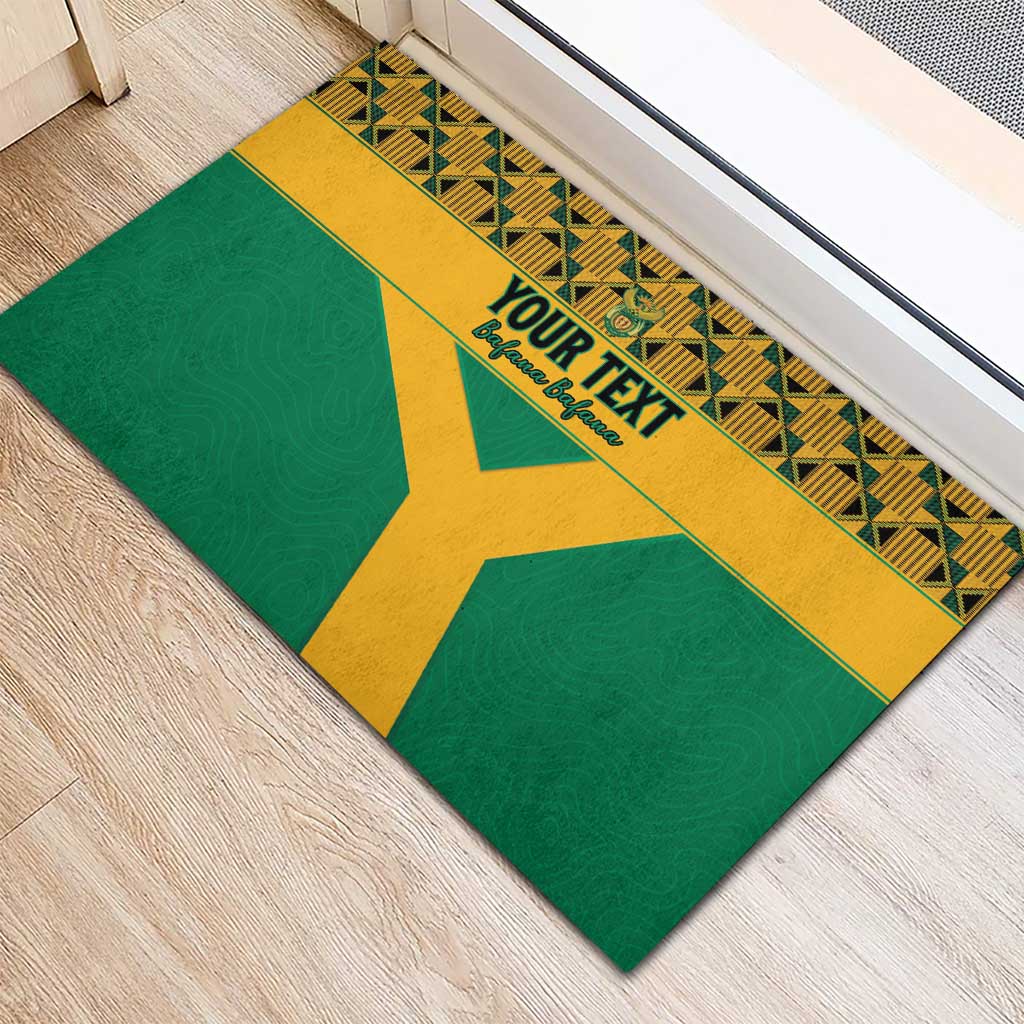 South Africa Soccer Custom Rubber Doormat Bafana Bafana
