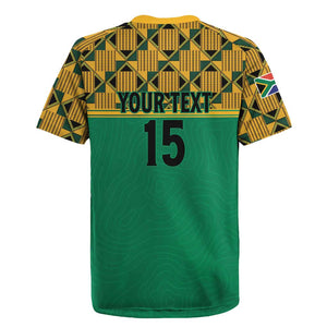 South Africa Soccer Custom Rugby Jersey Bafana Bafana