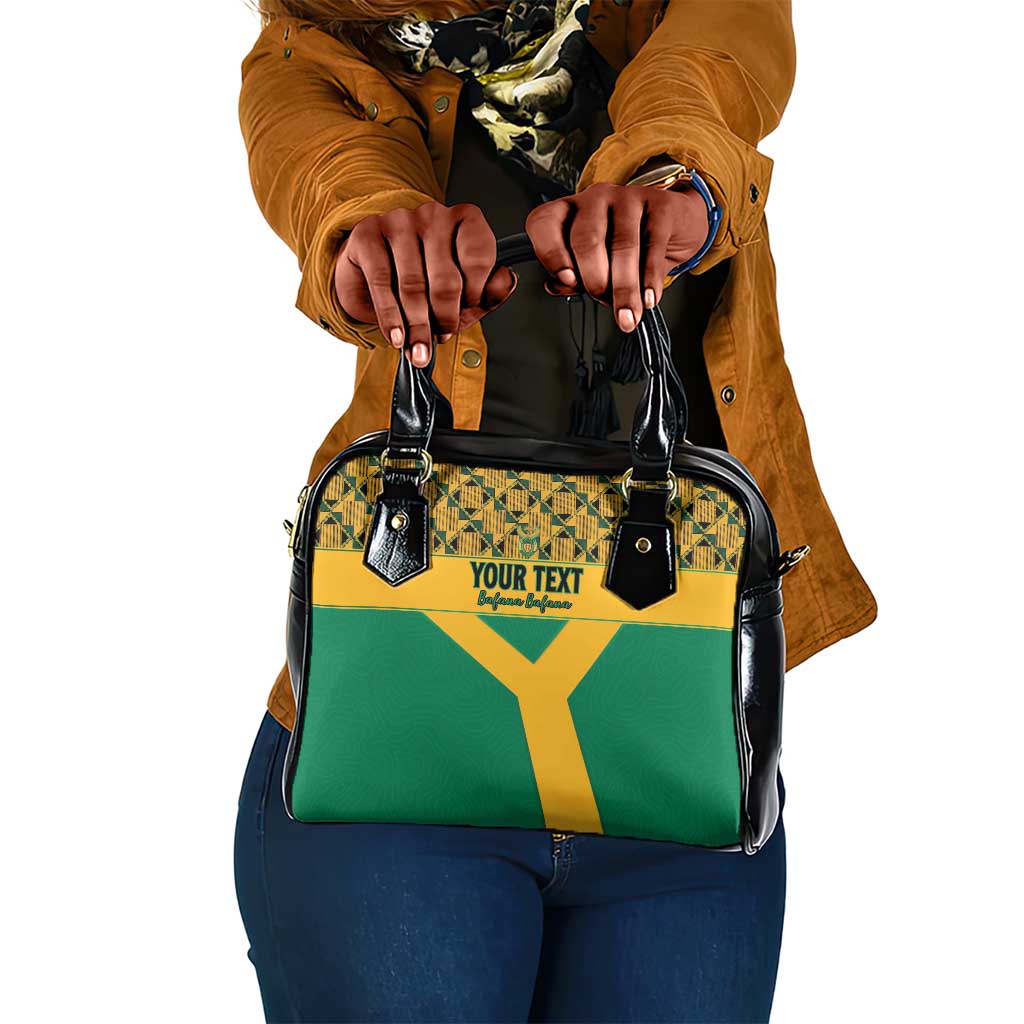 South Africa Soccer Custom Shoulder Handbag Bafana Bafana