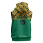 South Africa Soccer Custom Sleeveless Hoodie Bafana Bafana - African Pride
