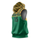 South Africa Soccer Custom Sleeveless Hoodie Bafana Bafana - African Pride