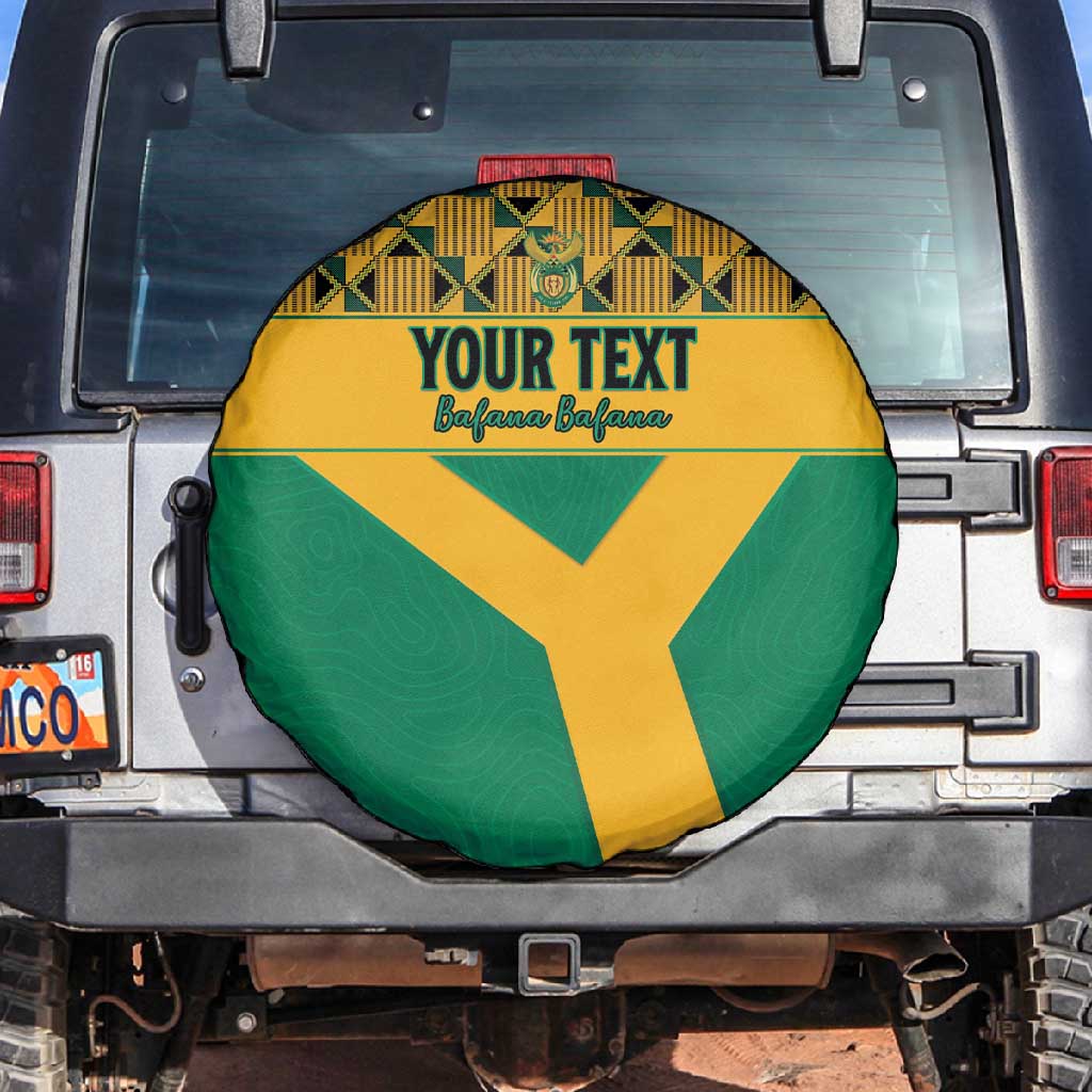 South Africa Soccer Custom Spare Tire Cover Bafana Bafana