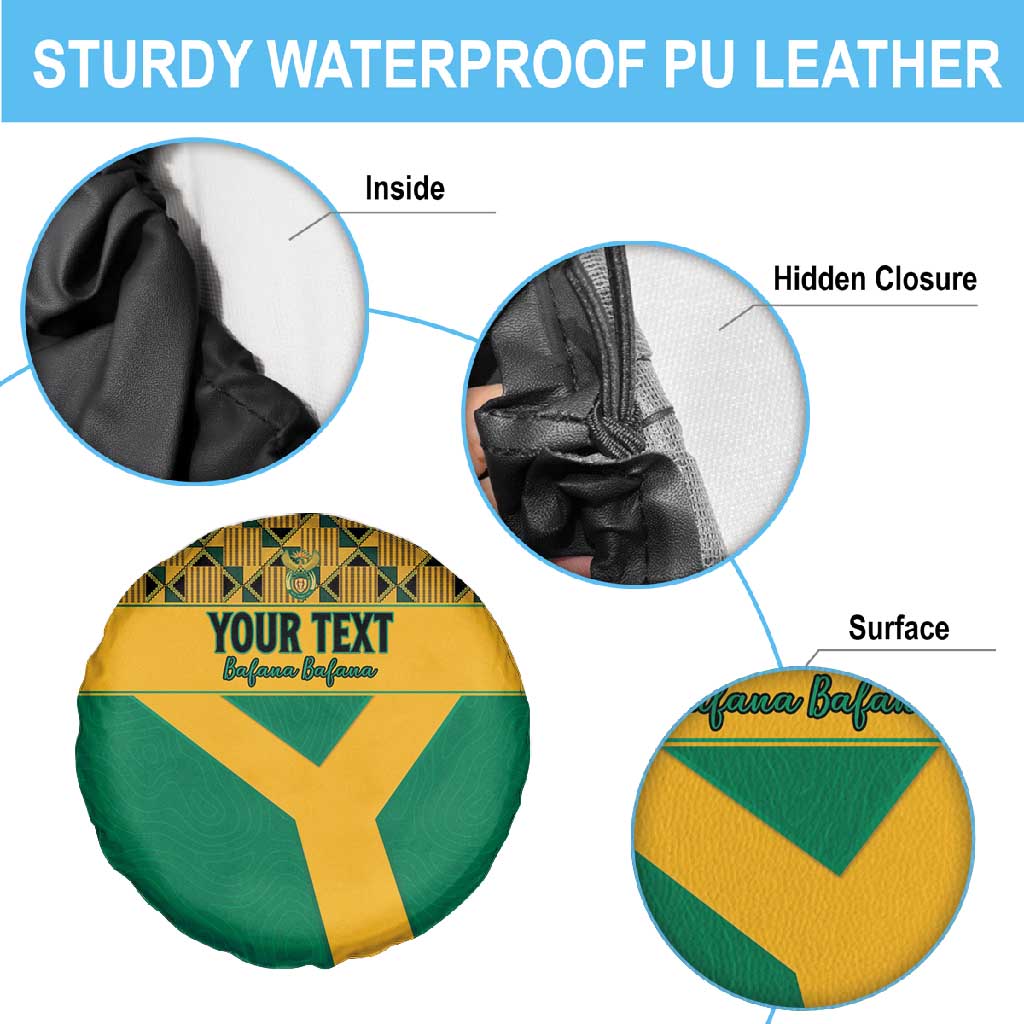South Africa Soccer Custom Spare Tire Cover Bafana Bafana