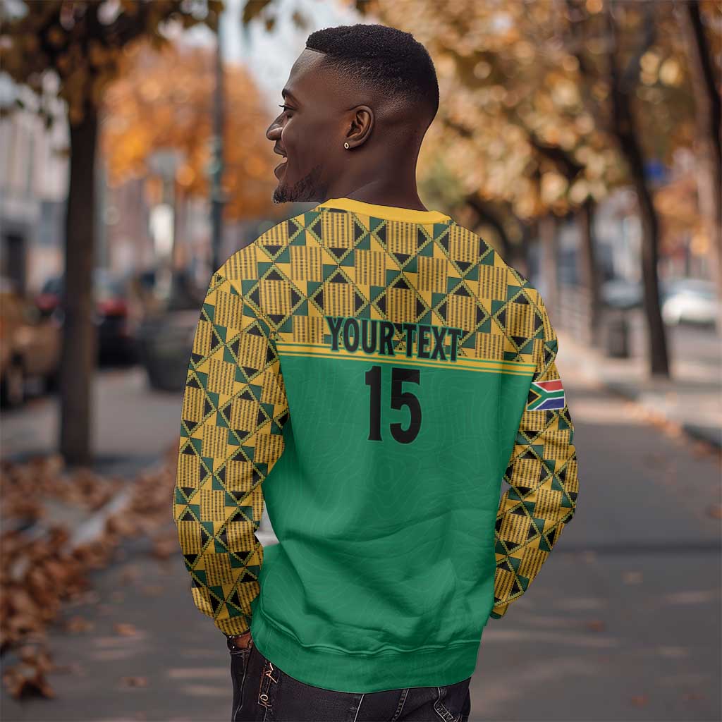 South Africa Soccer Custom Sweatshirt Bafana Bafana