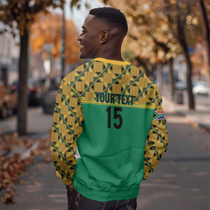 South Africa Soccer Custom Sweatshirt Bafana Bafana
