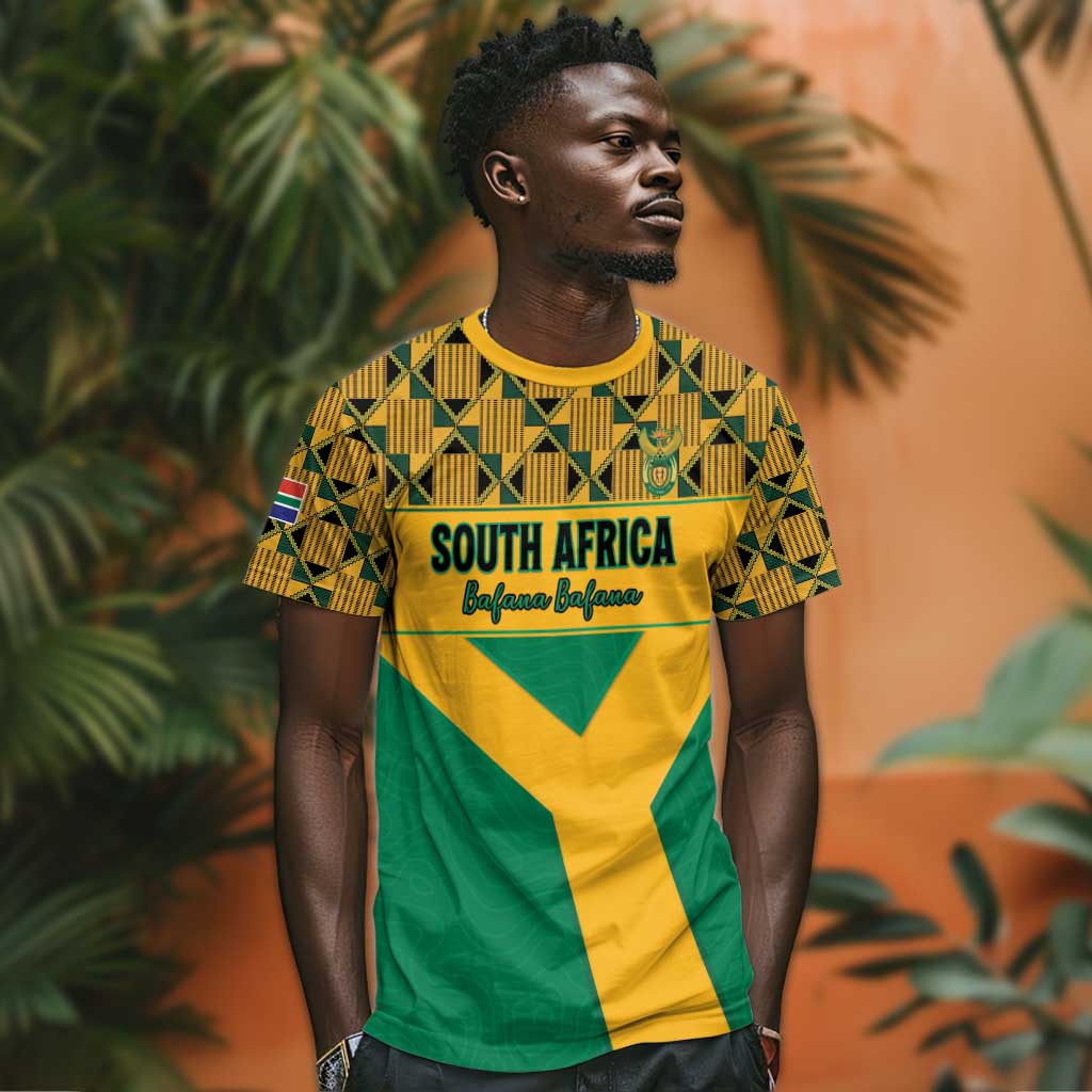 South Africa Soccer Custom T shirt Bafana Bafana