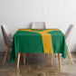 South Africa Soccer Custom Tablecloth Bafana Bafana