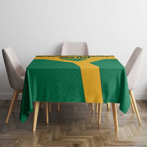 South Africa Soccer Custom Tablecloth Bafana Bafana