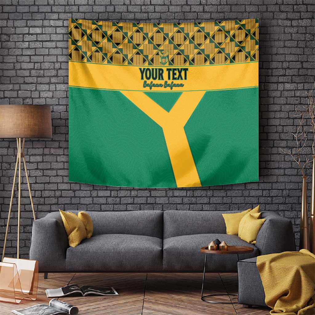 South Africa Soccer Custom Tapestry Bafana Bafana