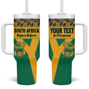 South Africa Soccer Custom Tumbler With Handle Bafana Bafana