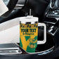 South Africa Soccer Custom Tumbler With Handle Bafana Bafana