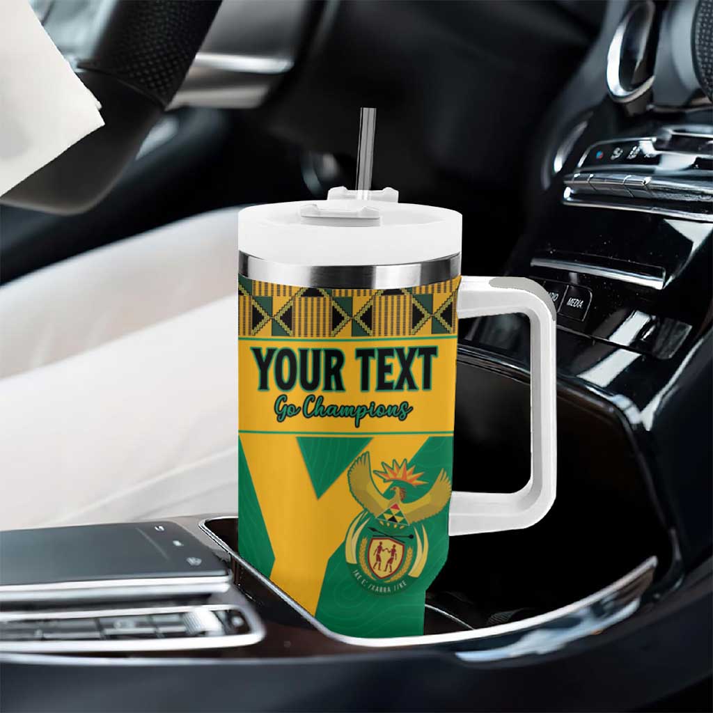 South Africa Soccer Custom Tumbler With Handle Bafana Bafana