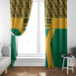 South Africa Soccer Custom Window Curtain Bafana Bafana