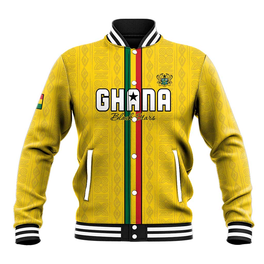 Custom Ghana Football Baseball Jacket We Are Champions