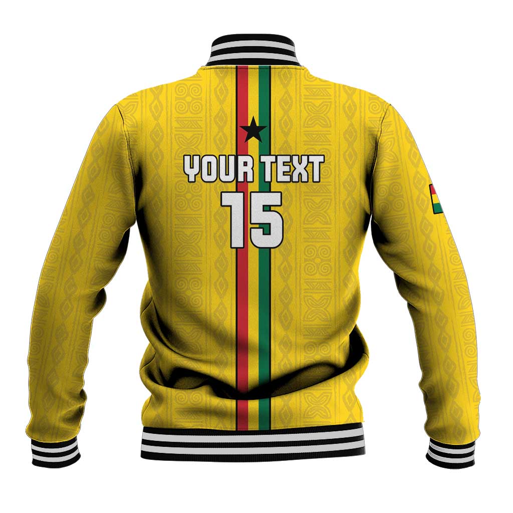 Custom Ghana Football Baseball Jacket We Are Champions