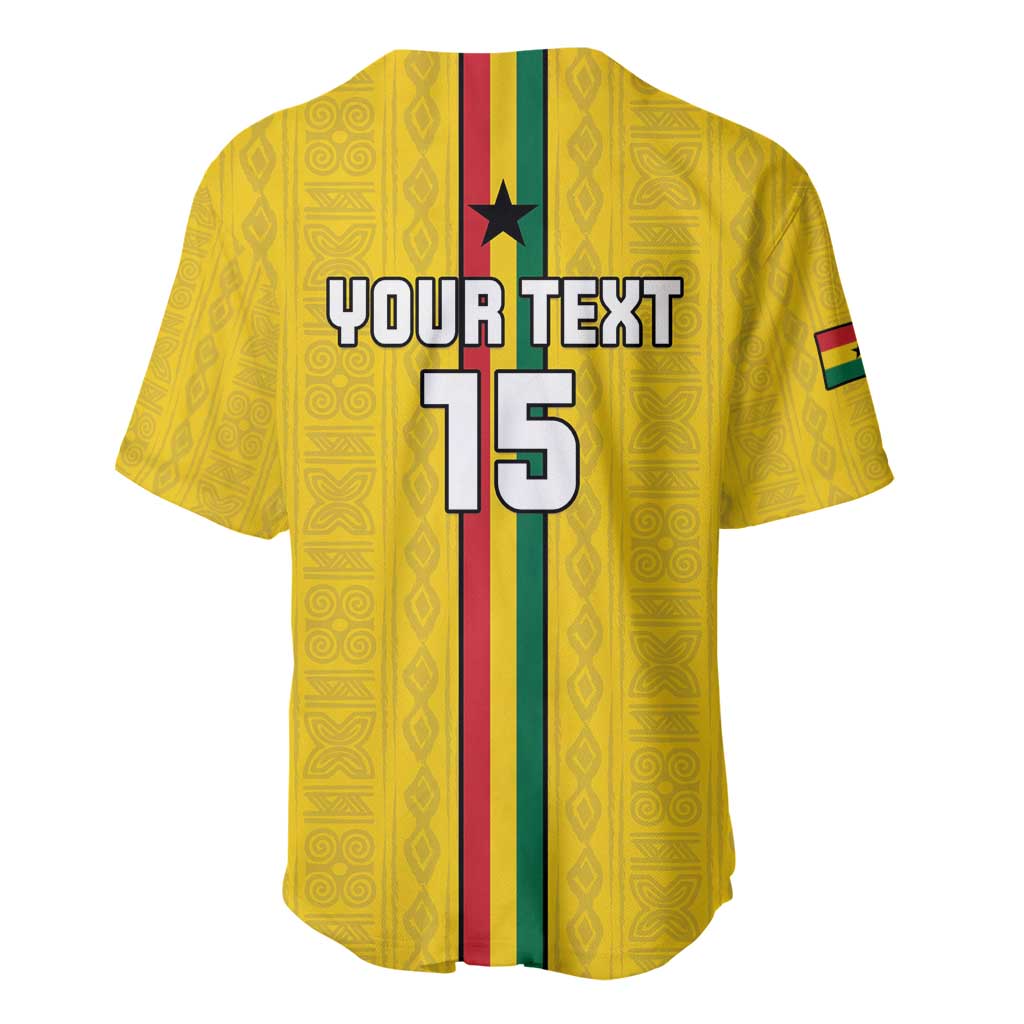Custom Ghana Football Baseball Jersey We Are Champions