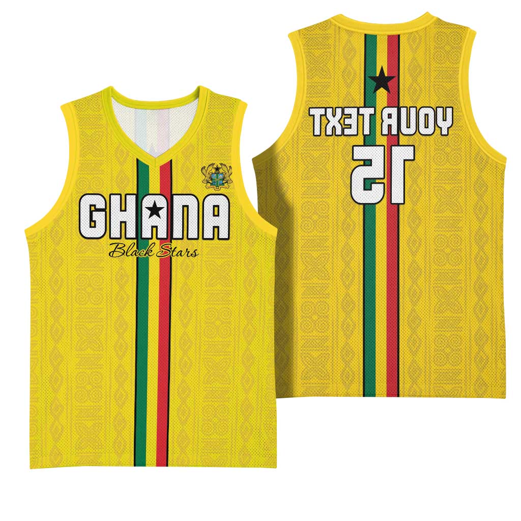 Custom Ghana Football Basketball Jersey We Are Champions - African Pride