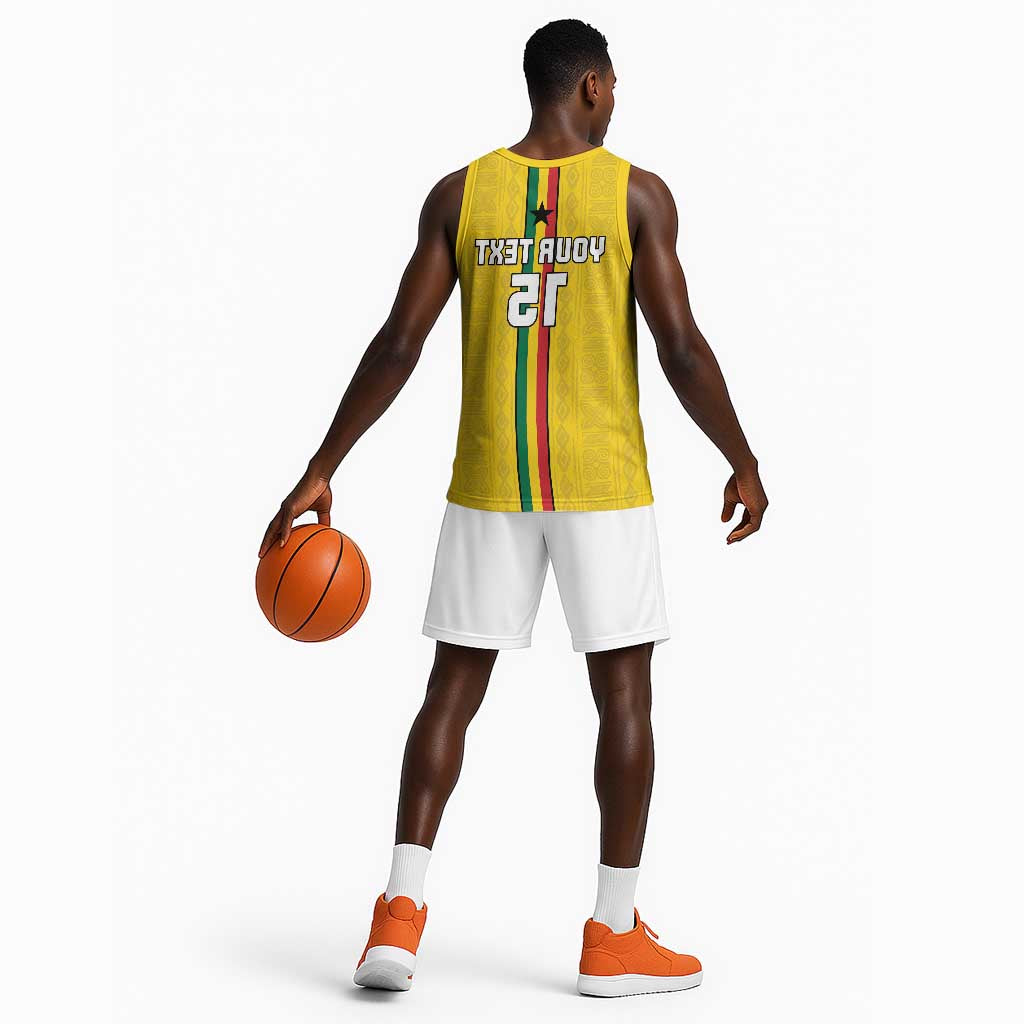 Custom Ghana Football Basketball Jersey We Are Champions - African Pride