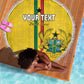 Custom Ghana Football Beach Blanket We Are Champions