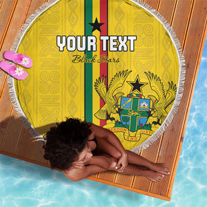 Custom Ghana Football Beach Blanket We Are Champions