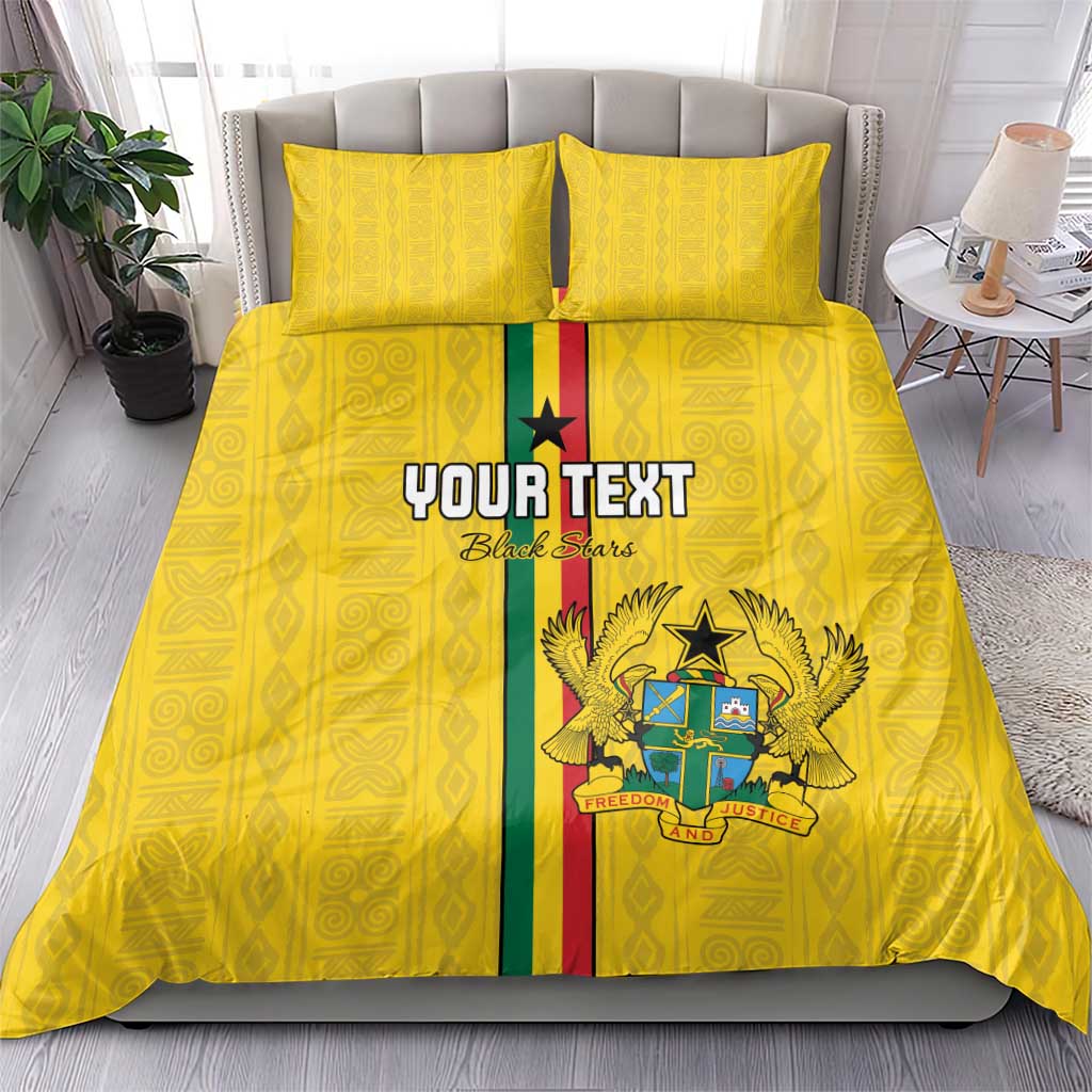 Custom Ghana Football Bedding Set We Are Champions