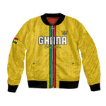 Custom Ghana Football Bomber Jacket We Are Champions