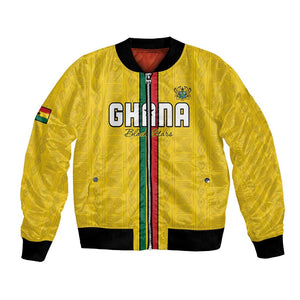 Custom Ghana Football Bomber Jacket We Are Champions