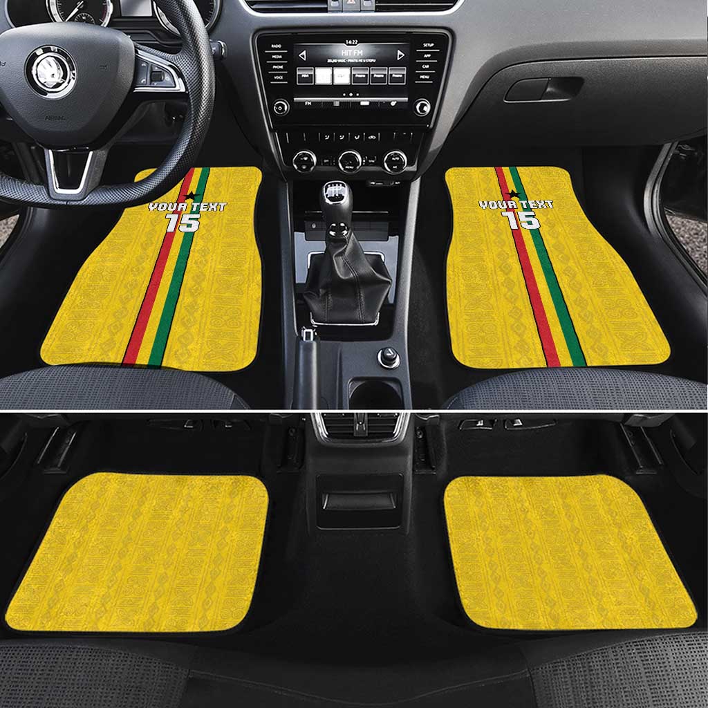 Custom Ghana Football Car Mats We Are Champions
