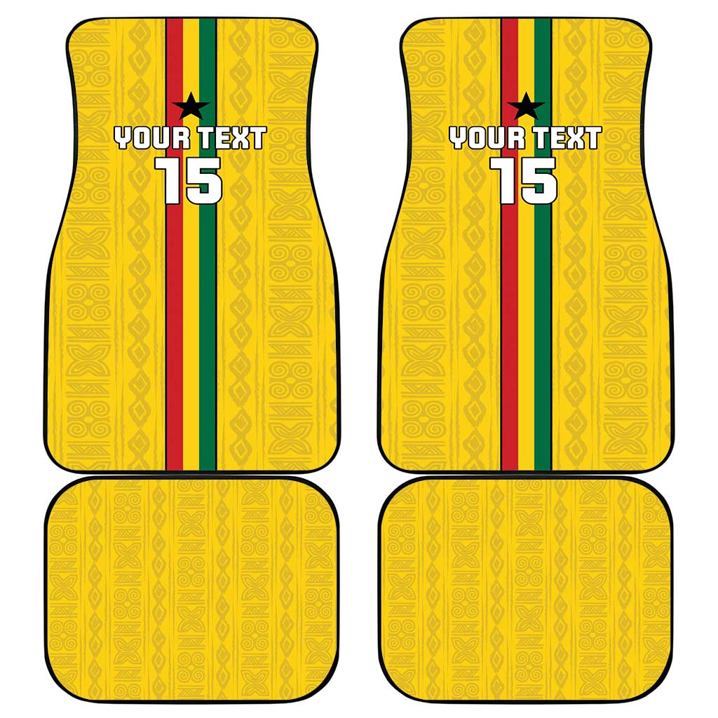 Custom Ghana Football Car Mats We Are Champions