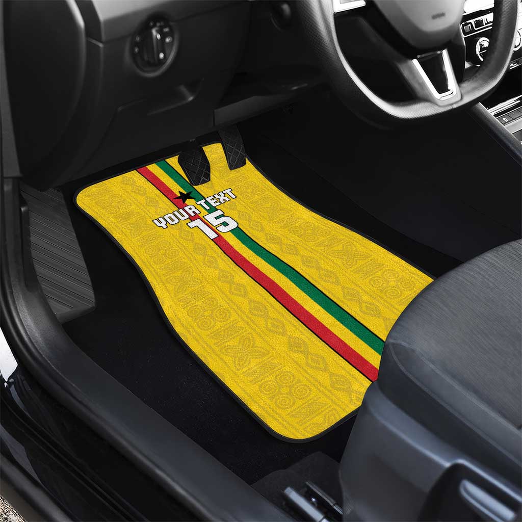 Custom Ghana Football Car Mats We Are Champions