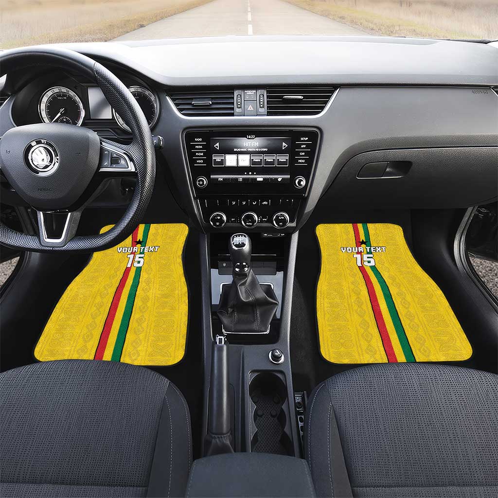 Custom Ghana Football Car Mats We Are Champions