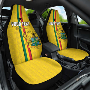 Custom Ghana Football Car Seat Cover We Are Champions