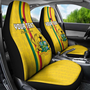 Custom Ghana Football Car Seat Cover We Are Champions