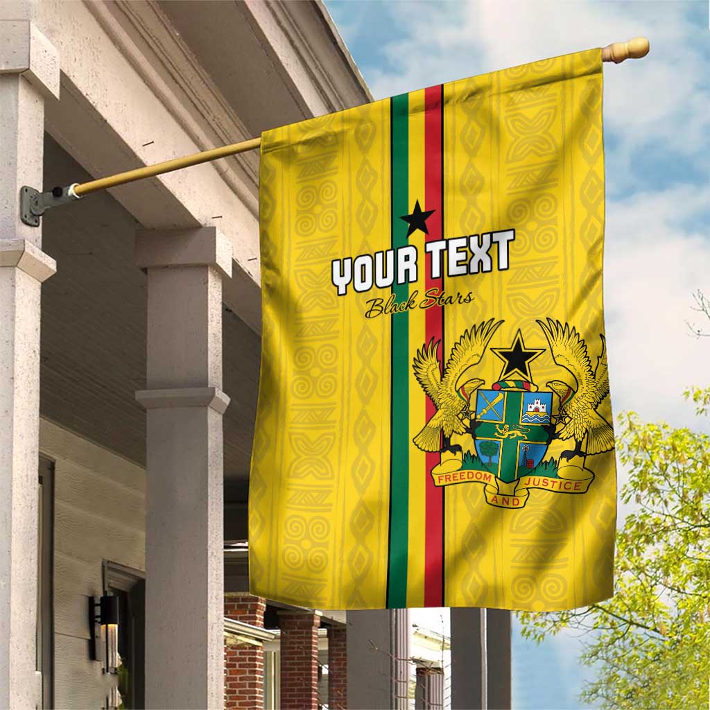 Custom Ghana Football Garden Flag We Are Champions