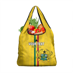 Custom Ghana Football Grocery Bag We Are Champions