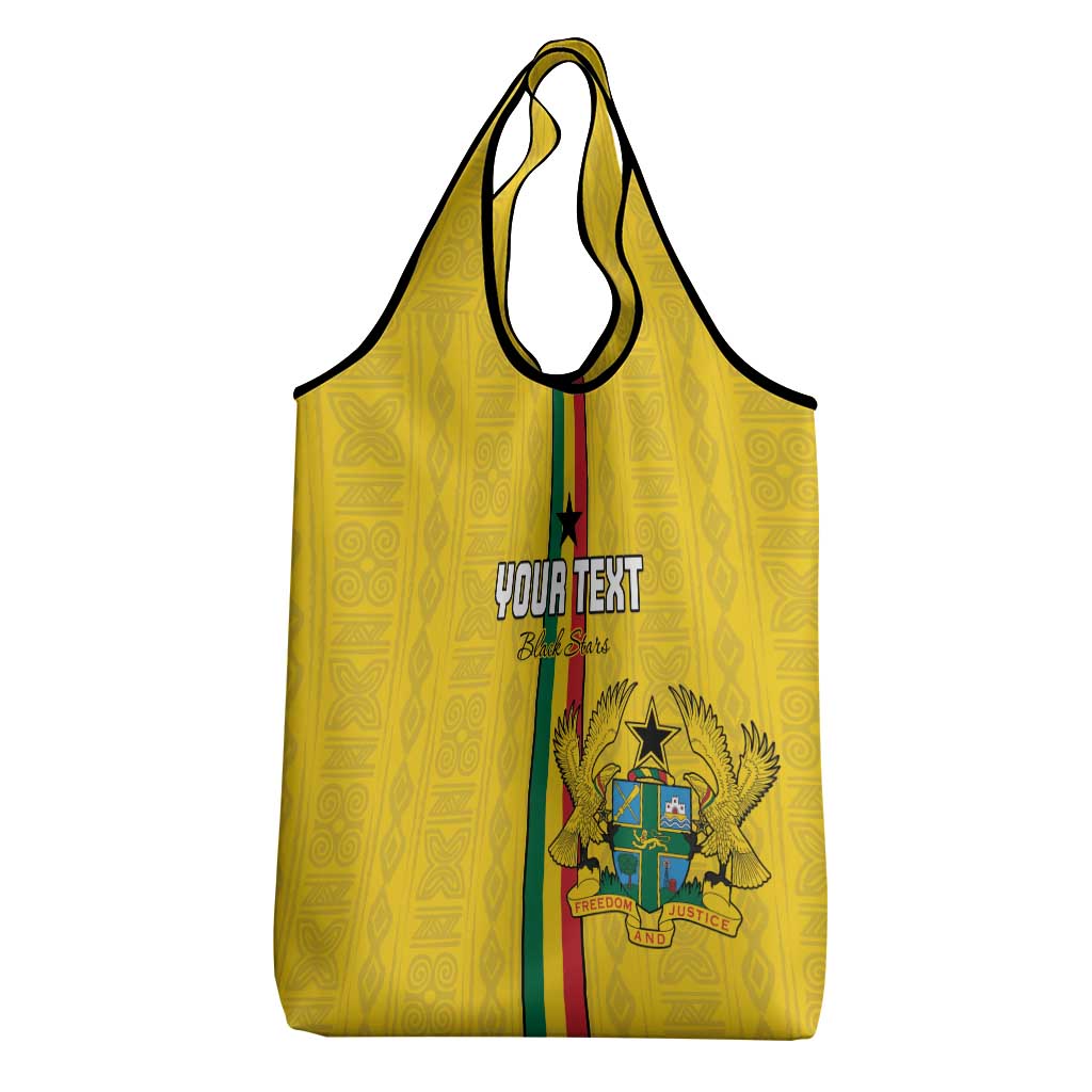 Custom Ghana Football Grocery Bag We Are Champions