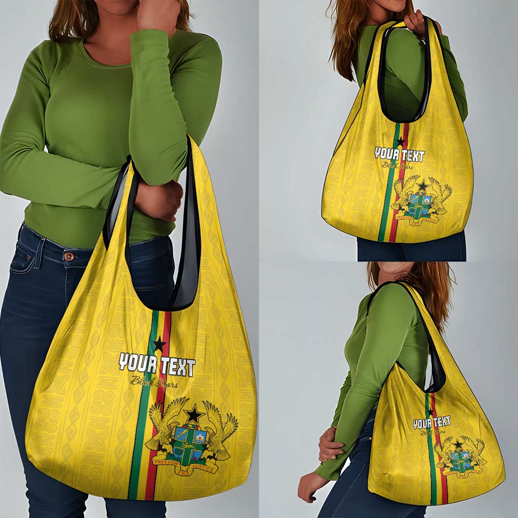 Custom Ghana Football Grocery Bag We Are Champions